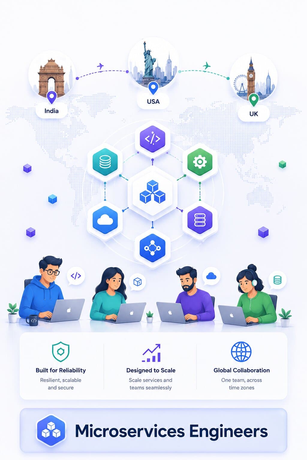 a snapshot of microservices developer