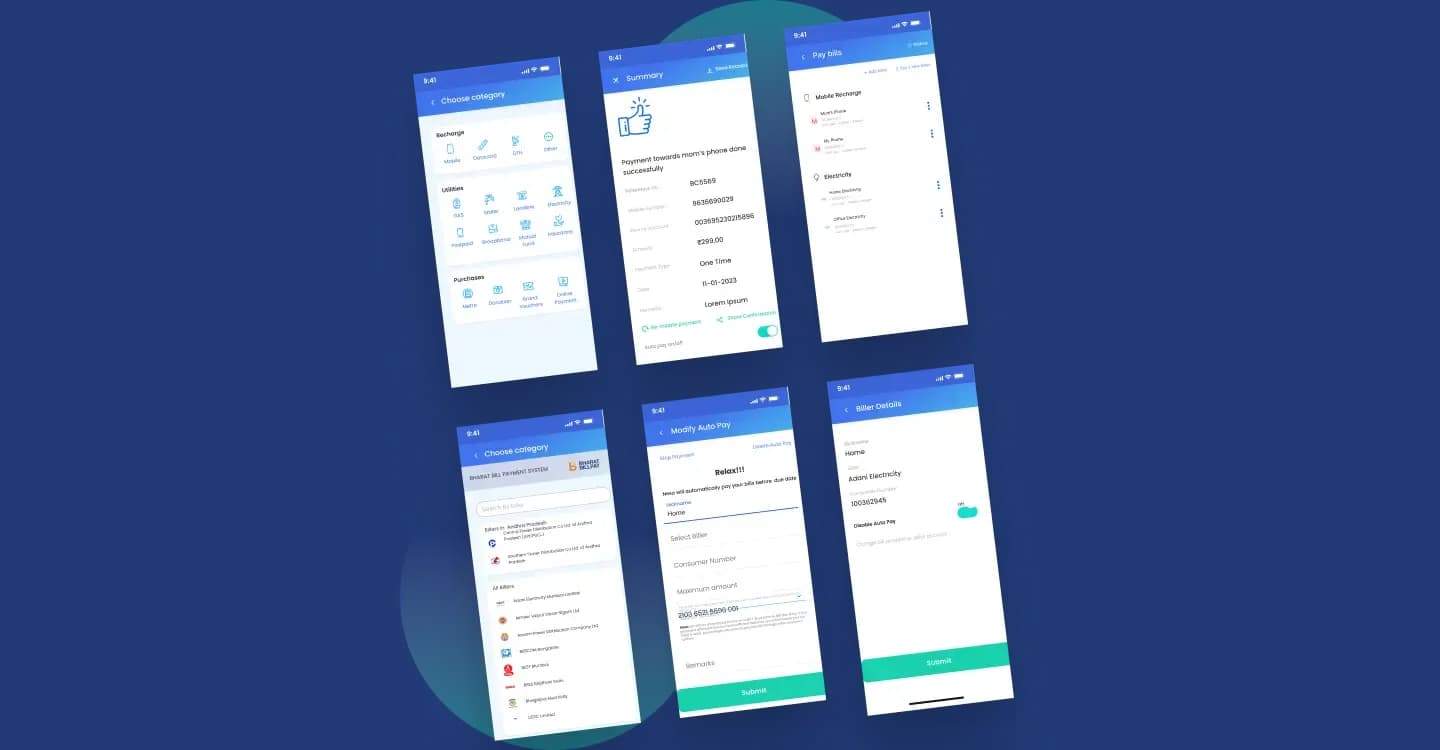 Bharat Bank - Mobile Banking Platform