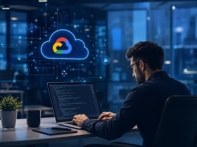 a snapshot of Hire a GCP Developer