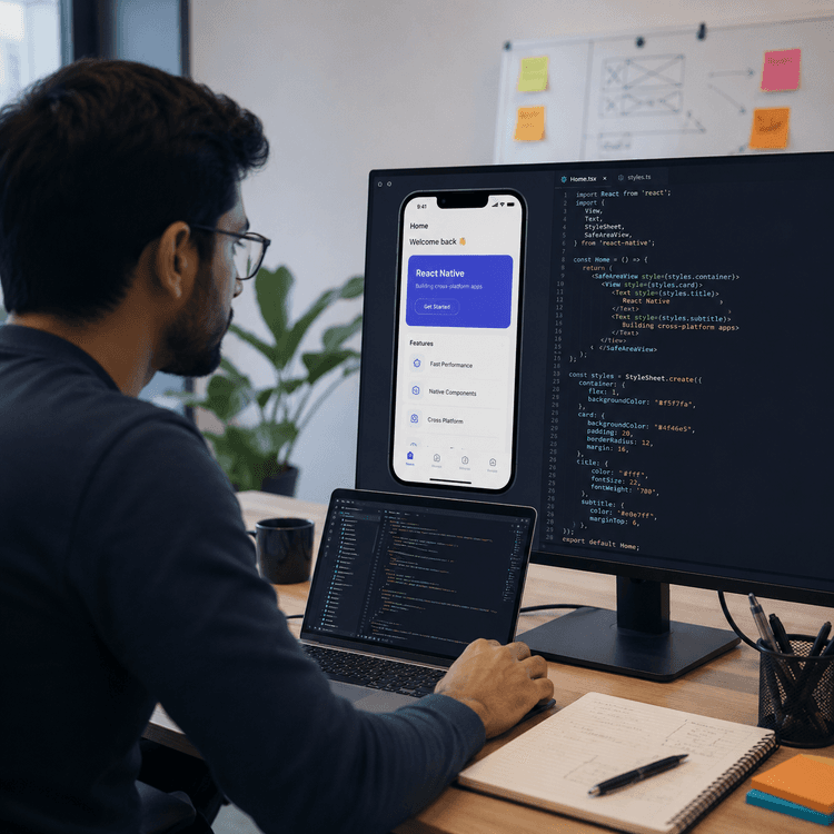 a snapshot of react native developer